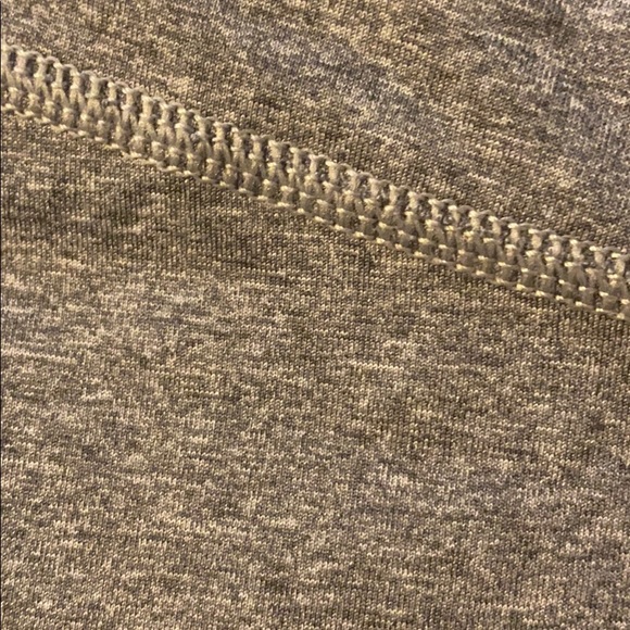 gray american eagle fleece lined athletic leggings - Picture 2 of 5